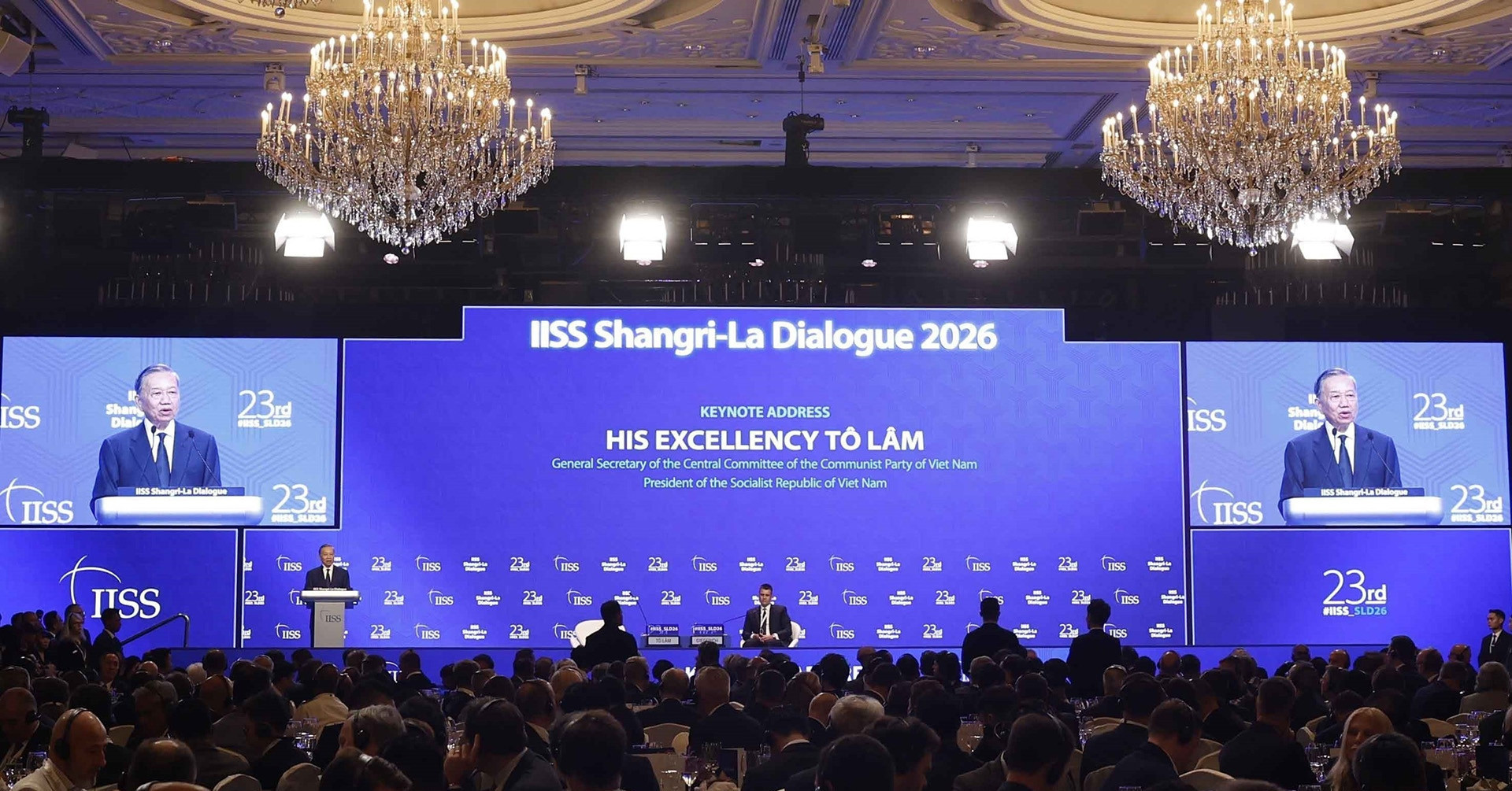 Strategic meaning behind Vietnam's top leader's Shangri-La Dialogue address