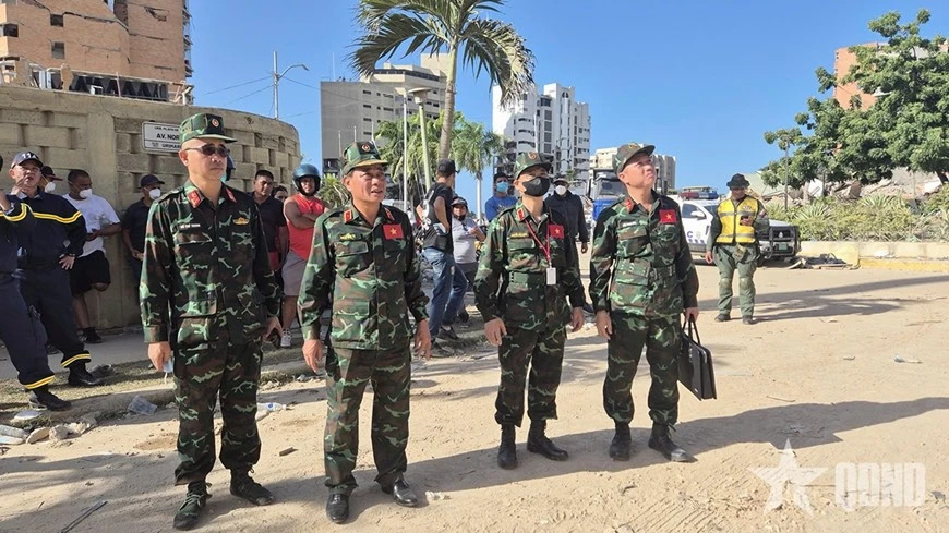 Vietnamese team surveys hardest-hit area in Venezuela earthquakes