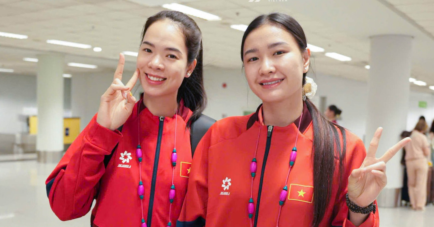 VN women's volleyball team arrives in the Philippines to defend AVC Cup title
