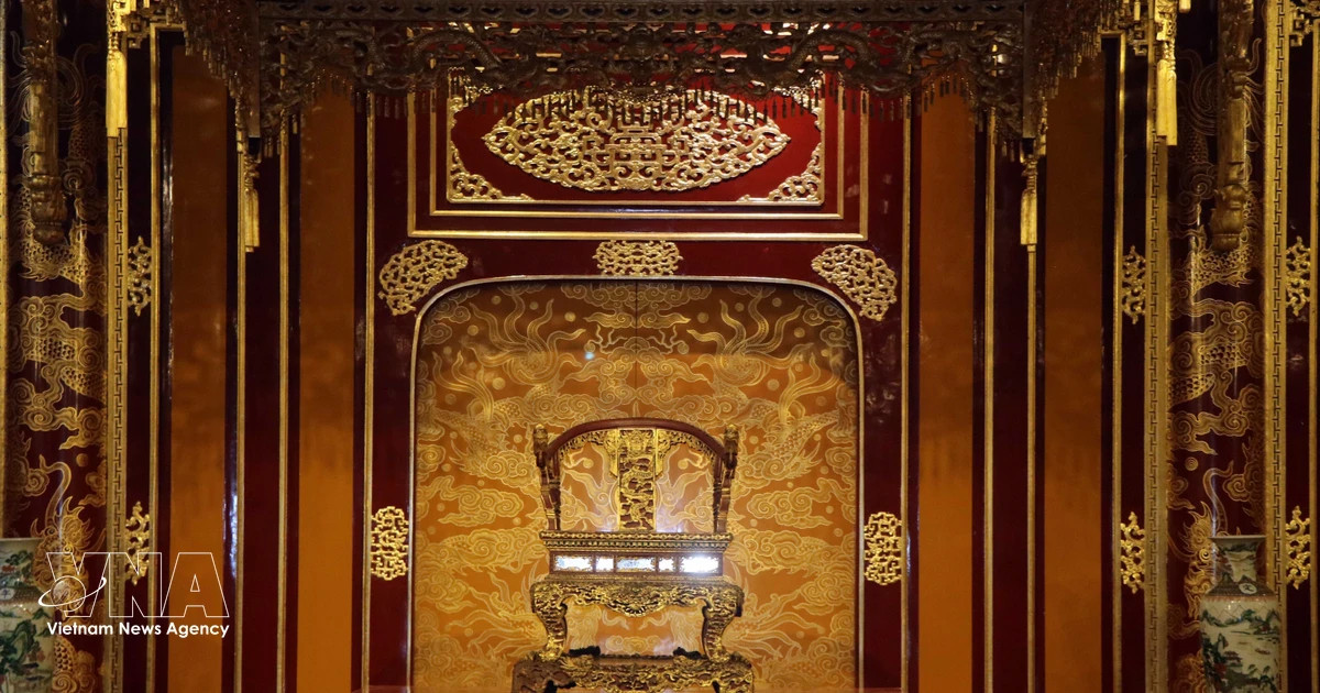 Nguyen Dynasty throne returns to Hue Imperial Citadel after restoration