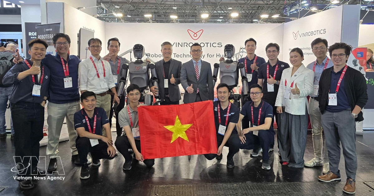 Vietnamese tech draws attention at Austria robotics forum
