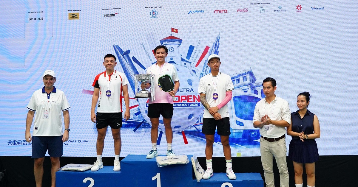 Phuc Huynh defeats Ly Hoang Nam to claim Asian Open Pickleball title