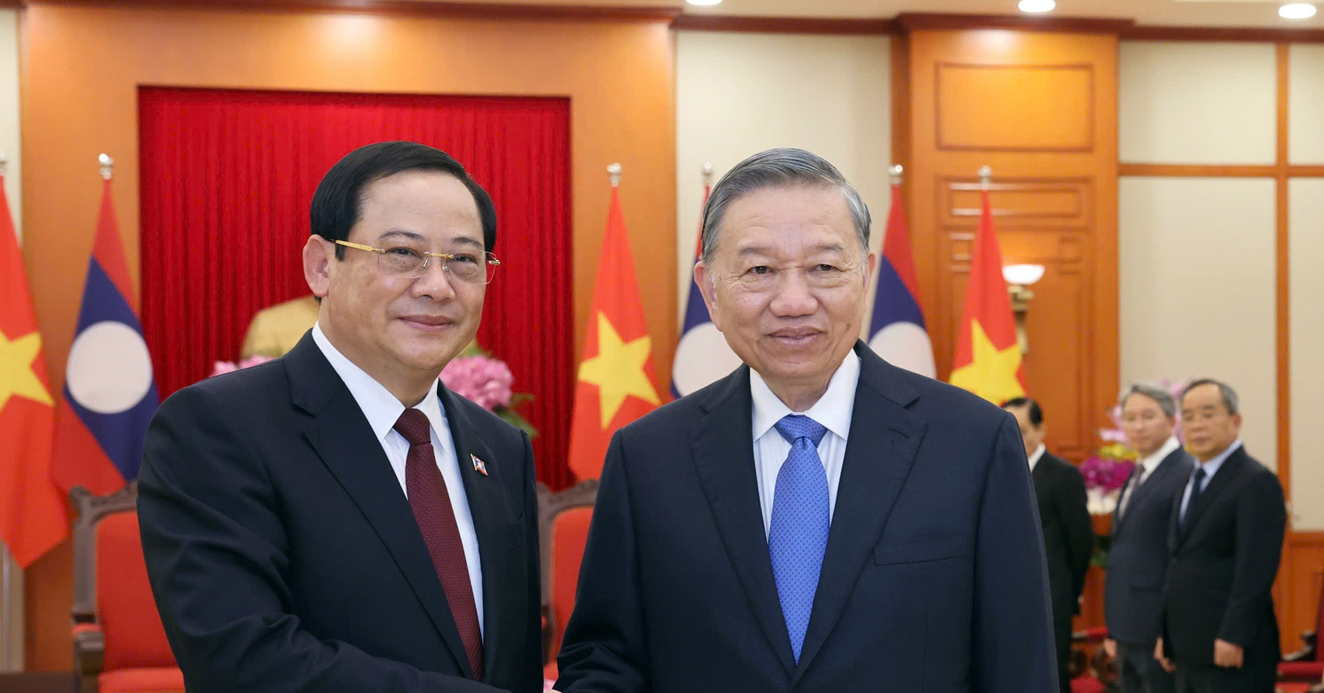 Party Chief and President To Lam meets PMs of Laos, Cambodia and Thailand