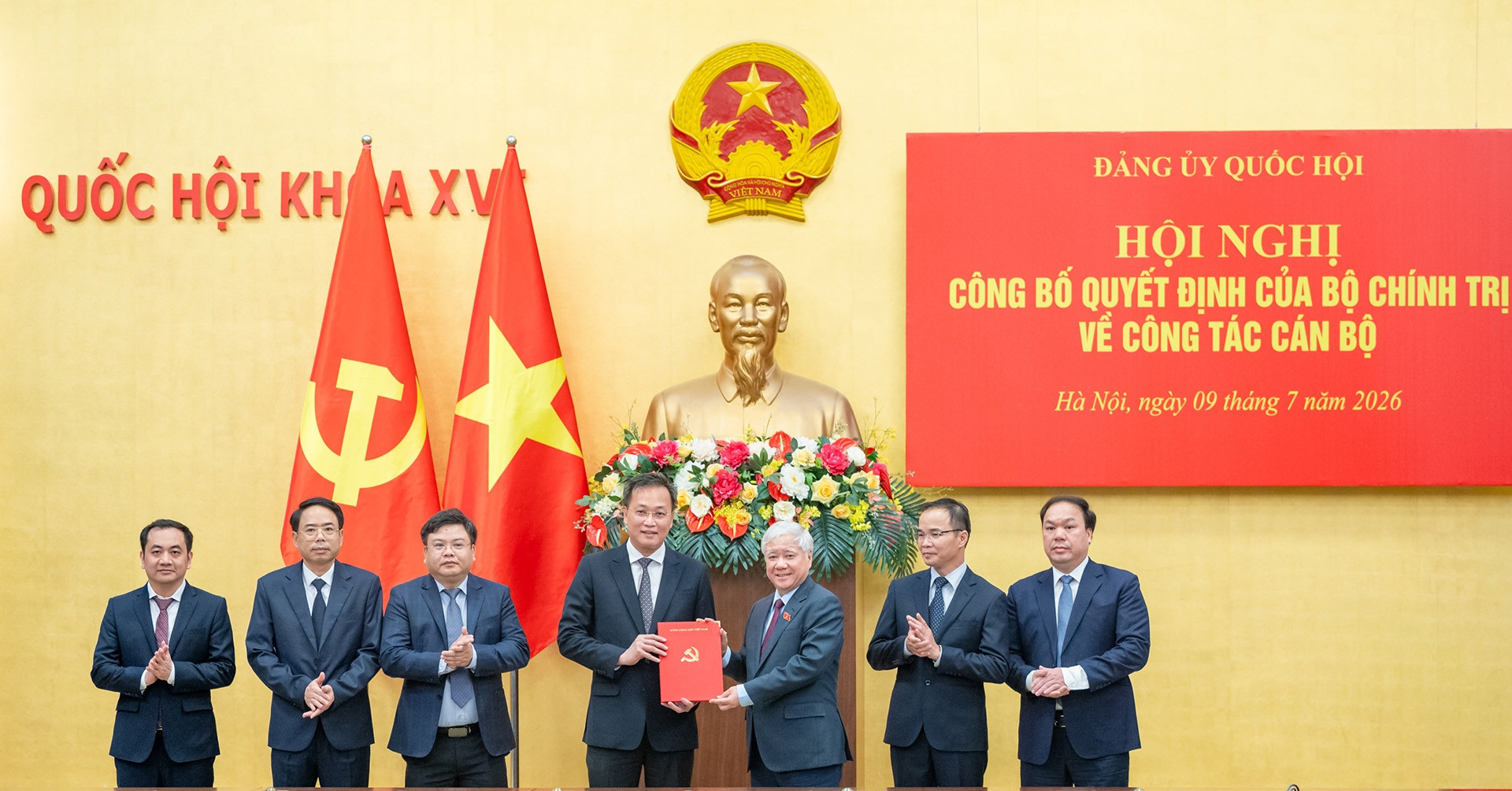 Politburo announces new National Assembly Party appointments