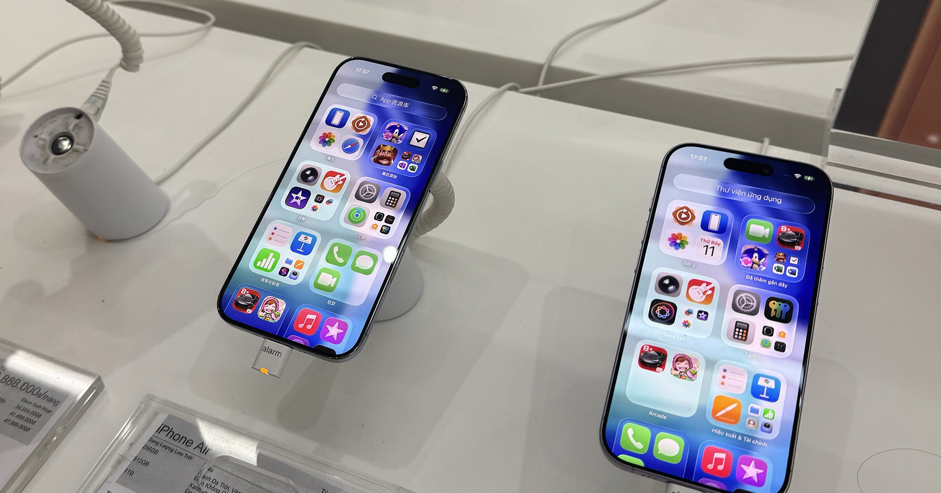 iPhone Air records biggest price drop in Vietnam's iPhone 17 lineup