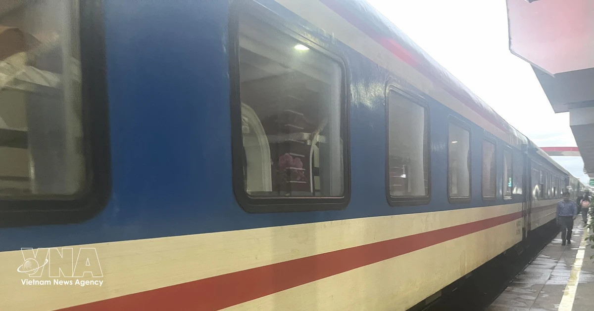 Hue–Phong Nha tourist train to be launched on September 1