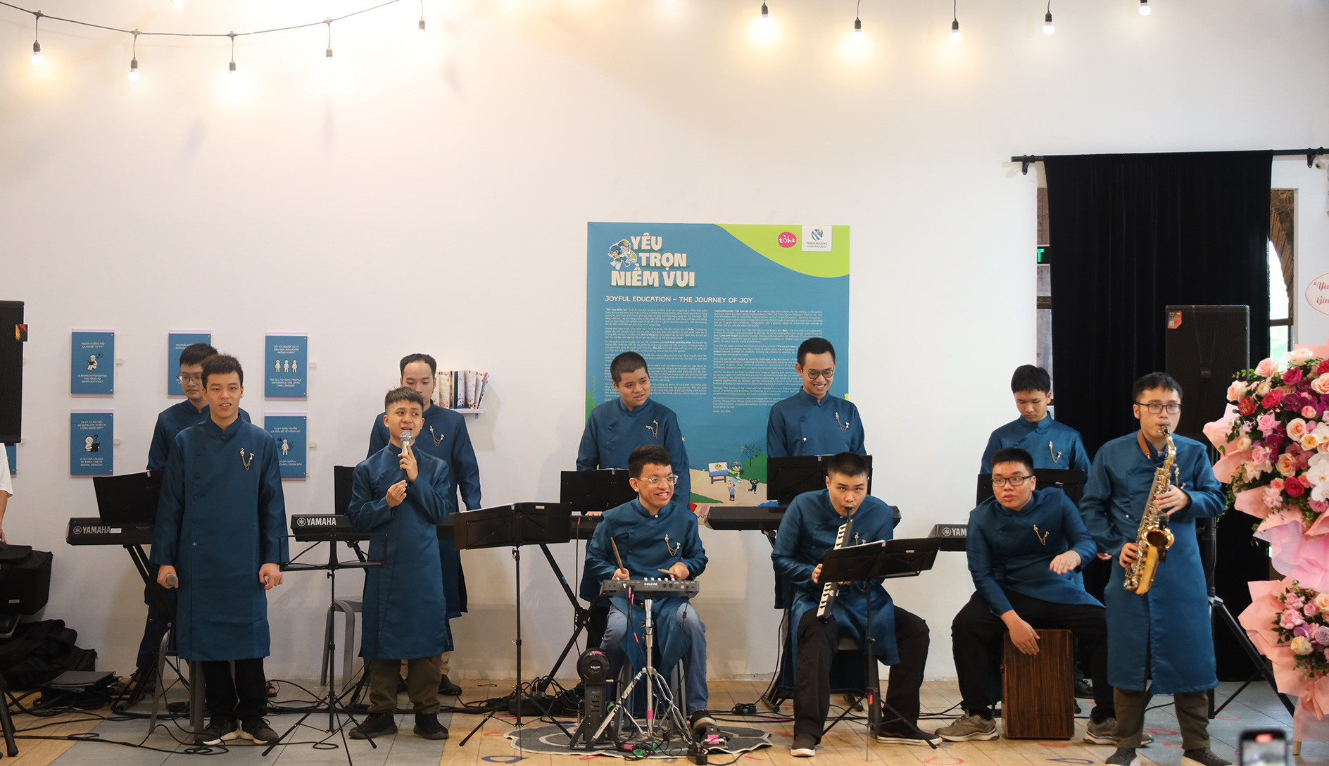 Màn trình diễn đến từ ban nhạc của các em nhỏ trong phổ tự kỷ và trẻ có nhu cầu đặc biệt.jpg