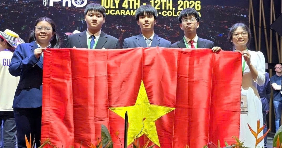 Vietnam wins four golds at 2026 International Physics Olympiad
