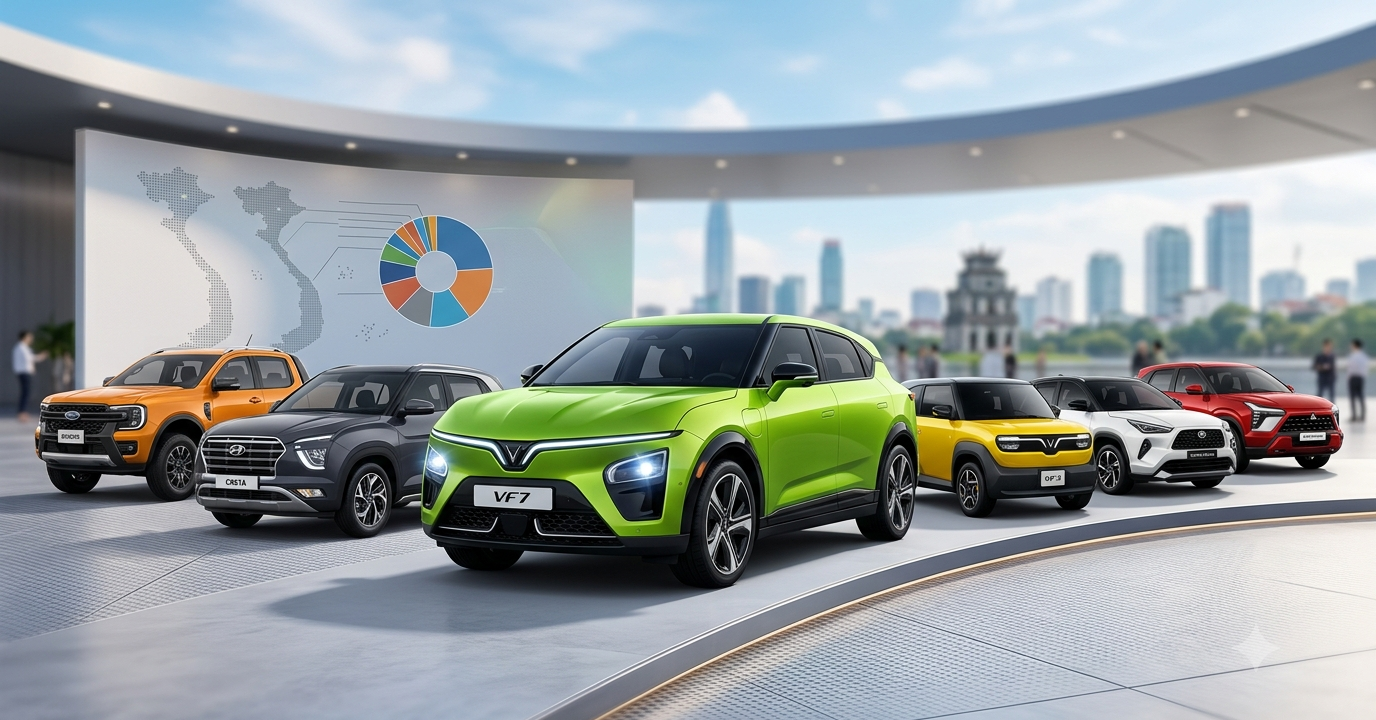 Vietnam's auto market: Winners and losers in H1 2026