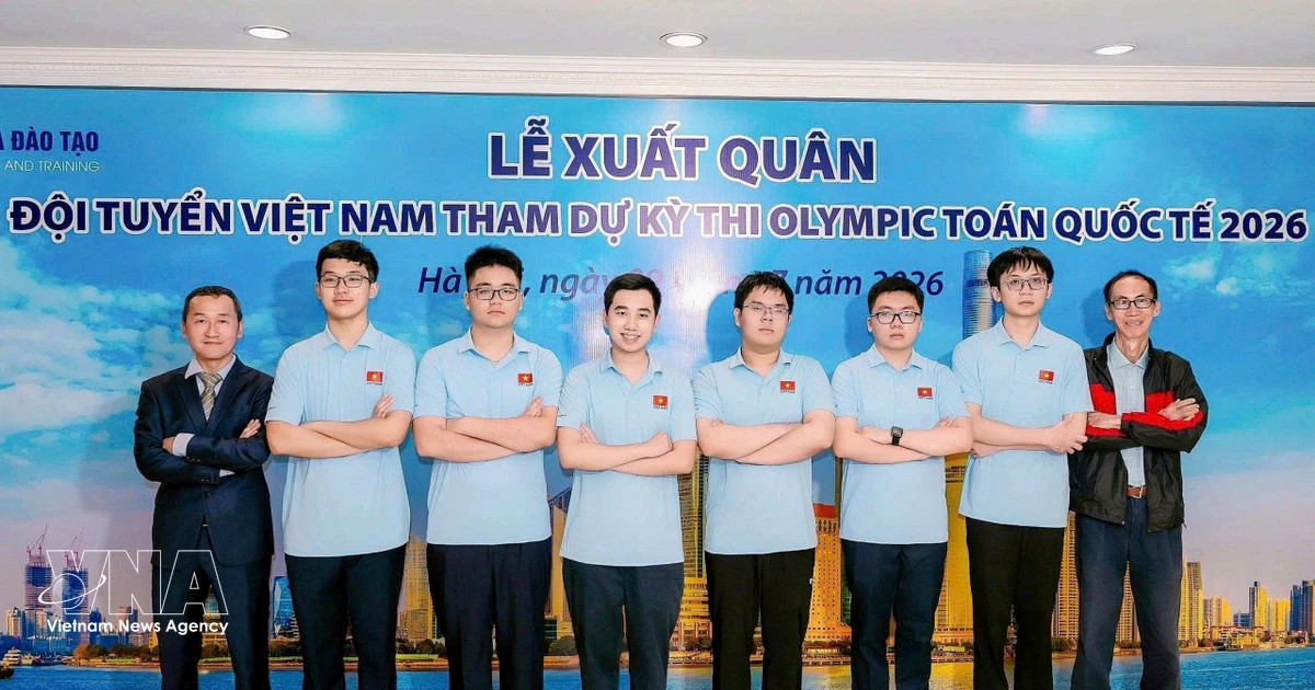 All six Vietnamese students win medals at Int’l Mathematical Olympiad 2026