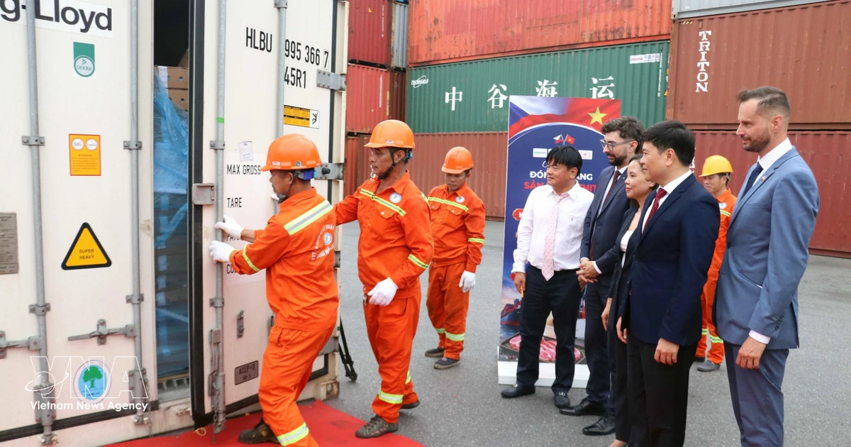 First Czech pork shipment officially enters Vietnamese market