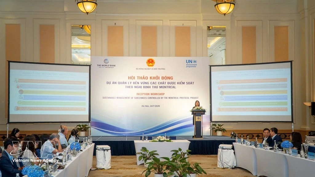 Vietnam launches project to phase out ozone-depleting substances