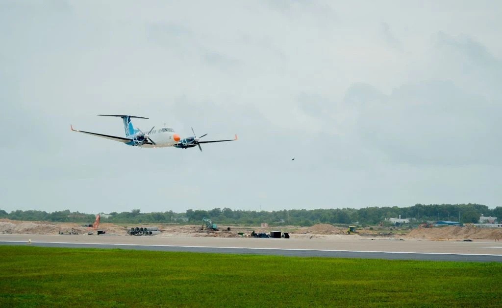 First calibration flight successfully completed at Phu Quoc Airport