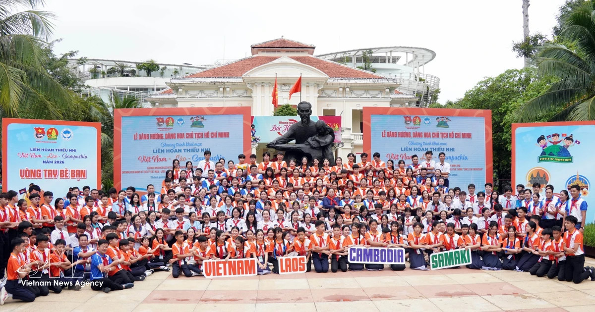 Vietnam, Laos, Cambodia children’s festival strengthens friendship