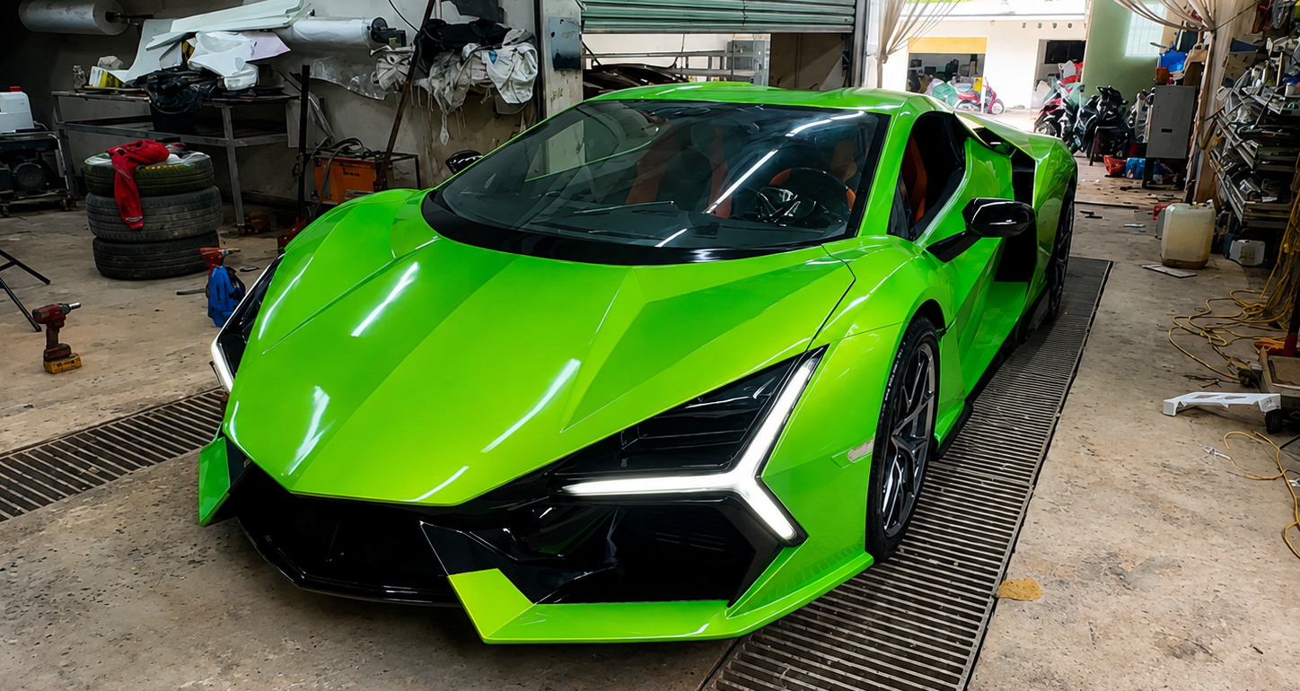 Vietnamese YouTubers' homemade Lamborghini featured by US media
