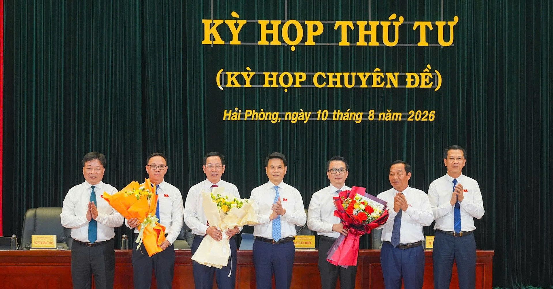 Hai Phong names new People’s Council, People’s Committee vice chairs