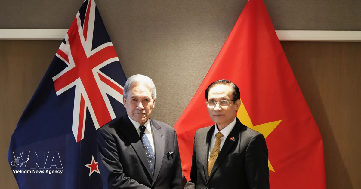 Vietnam, New Zealand hold 4th foreign ministers’ meeting in Auckland