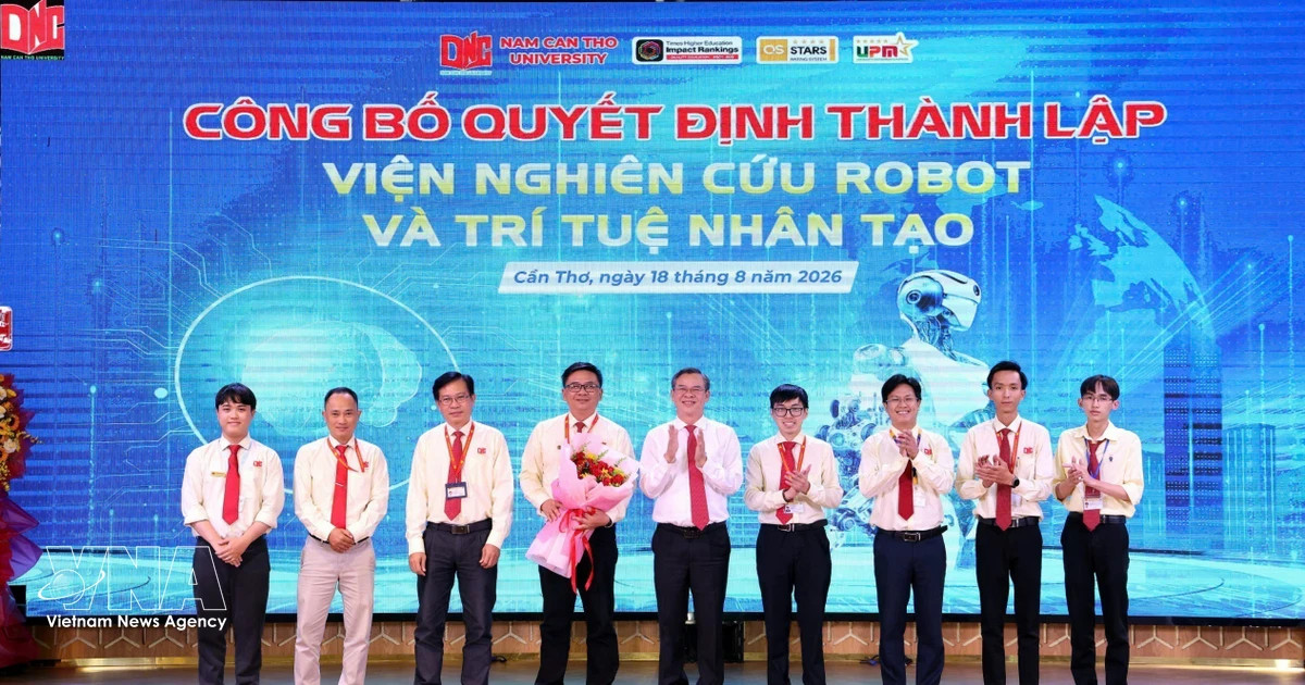 Mekong Delta launches first robotics, AI research institute