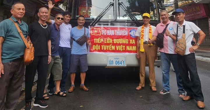 40 fans make epic road trip from Vietnam to ASEAN Cup final