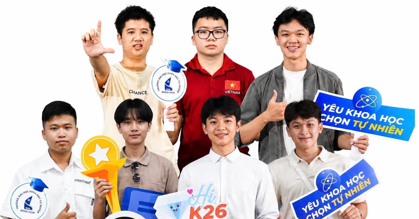 Record scorers and Olympiad medalist join Ho Chi Minh City science university