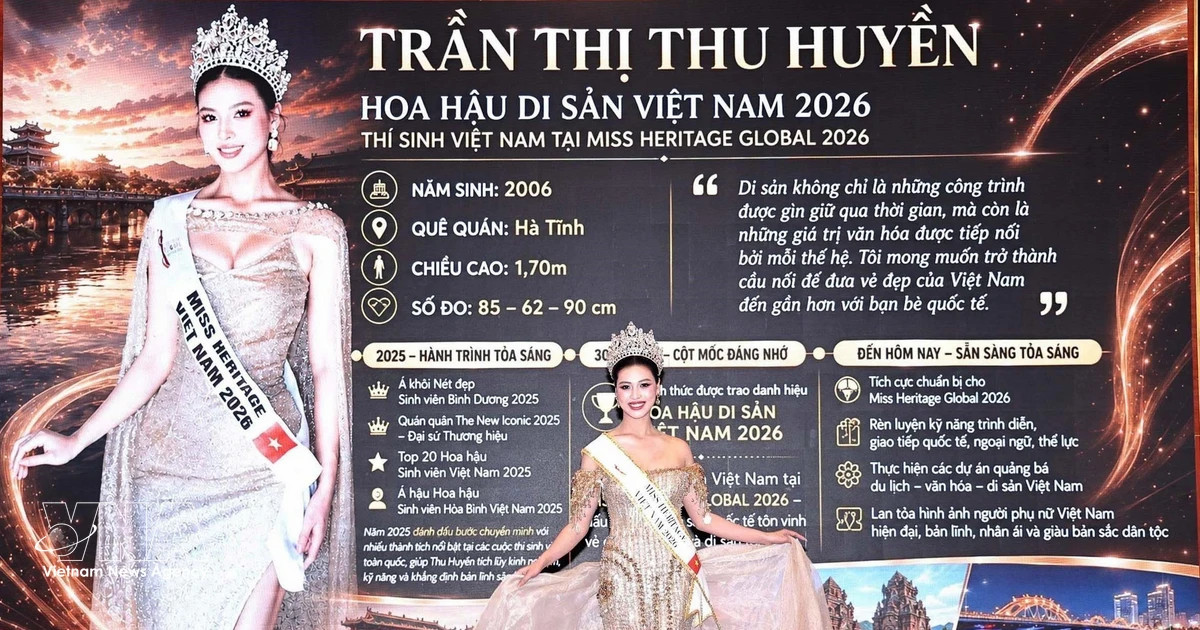 Vietnam to host Miss Heritage Global 2026 as Asia’s first, crown unveiled