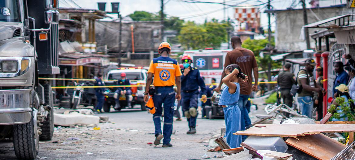 động đất ở Colombia
