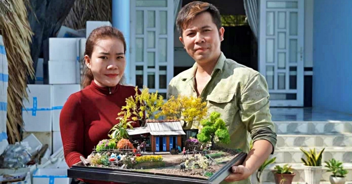 Vietnamese couple builds miniature homes that move customers to tears