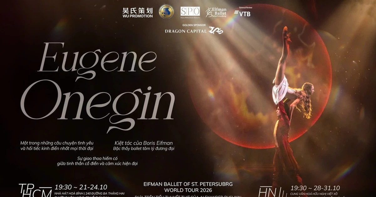 Eifman’s Eugene Onegin to make Vietnam premiere