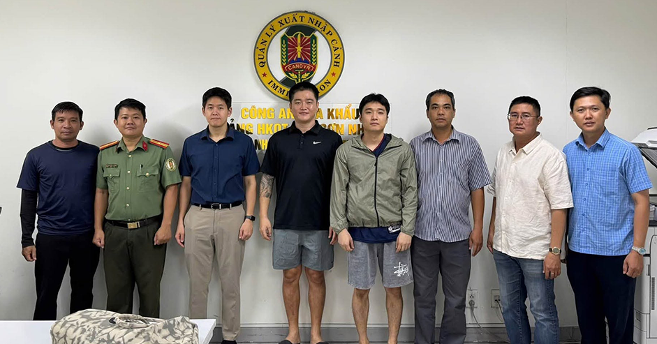 HCM City hands three Interpol Red Notice suspects to South Korea