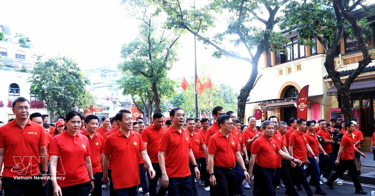 “Marching Forward with Vietnam” event sets Guinness World Record