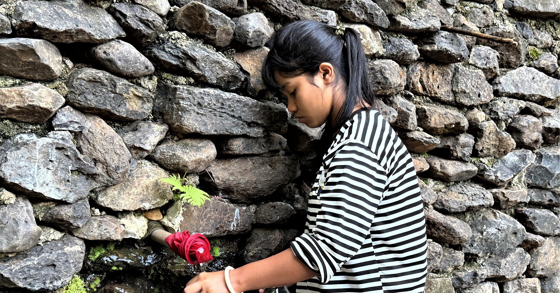 The sacred spring that never runs dry beneath an Ede forest