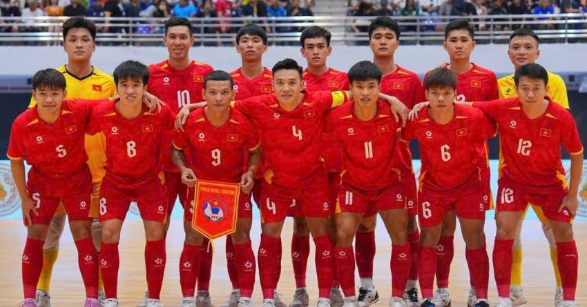 Vietnam salvages thrilling draw against Thailand in futsal