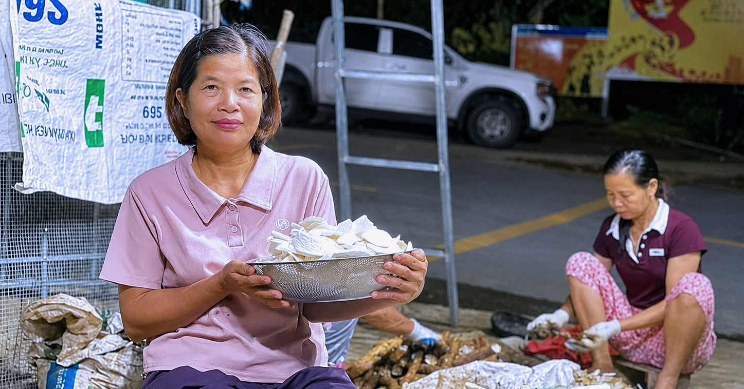 Woman turns forgotten mountain yam into a highland specialty