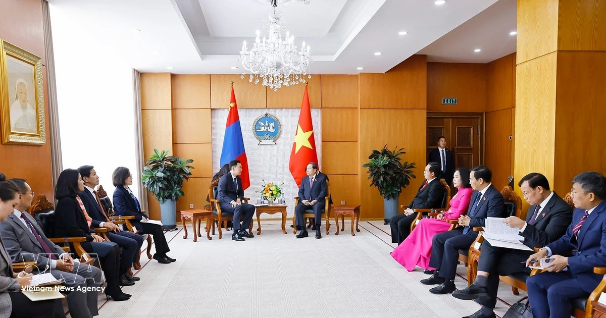 NA President meets Mongolian Prime Minister