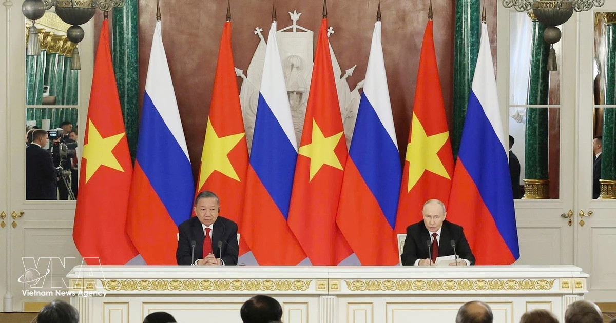Vietnam–Russia partnership achieves substantive, comprehensive progress: leaders