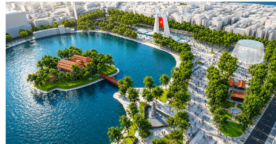 Architect warns against grand projects around Hanoi’s Hoan Kiem Lake