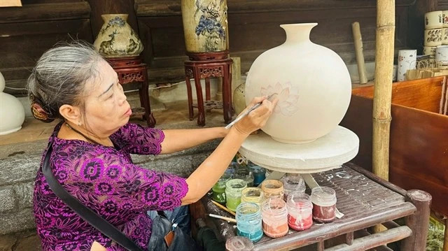 Hanoi's old streets and crafts available at Temple of Literature