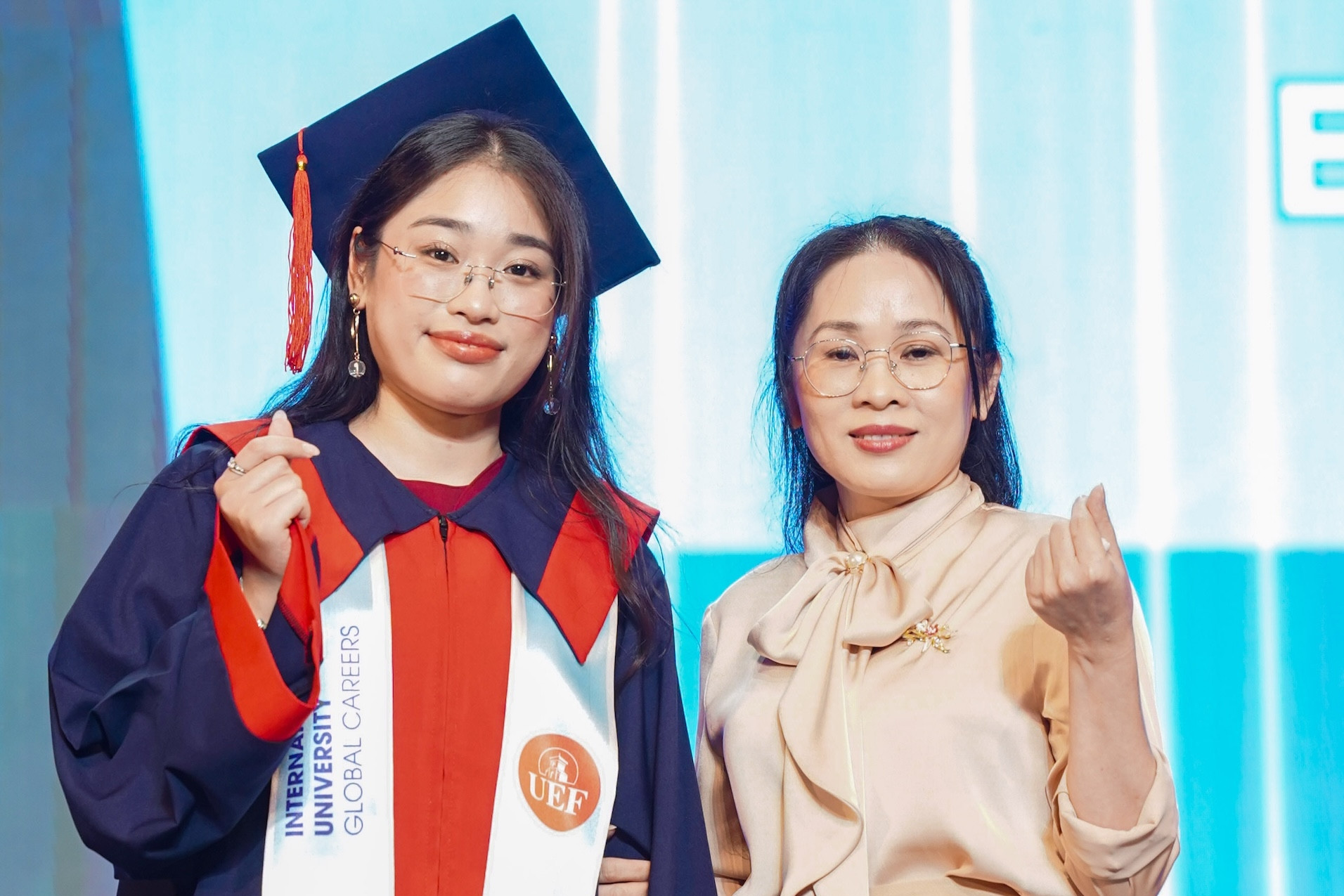 Two valedictorians graduate with 3.96 GPAs, one with 8.0 on IELTS