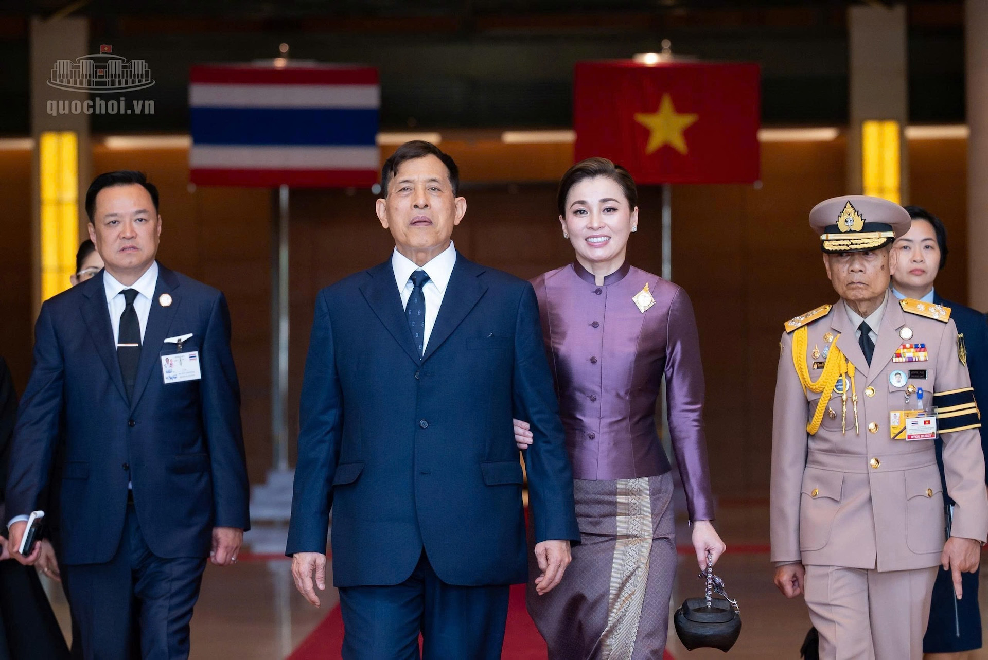 Nhà Vua và Hoàng hậu Thái Lan