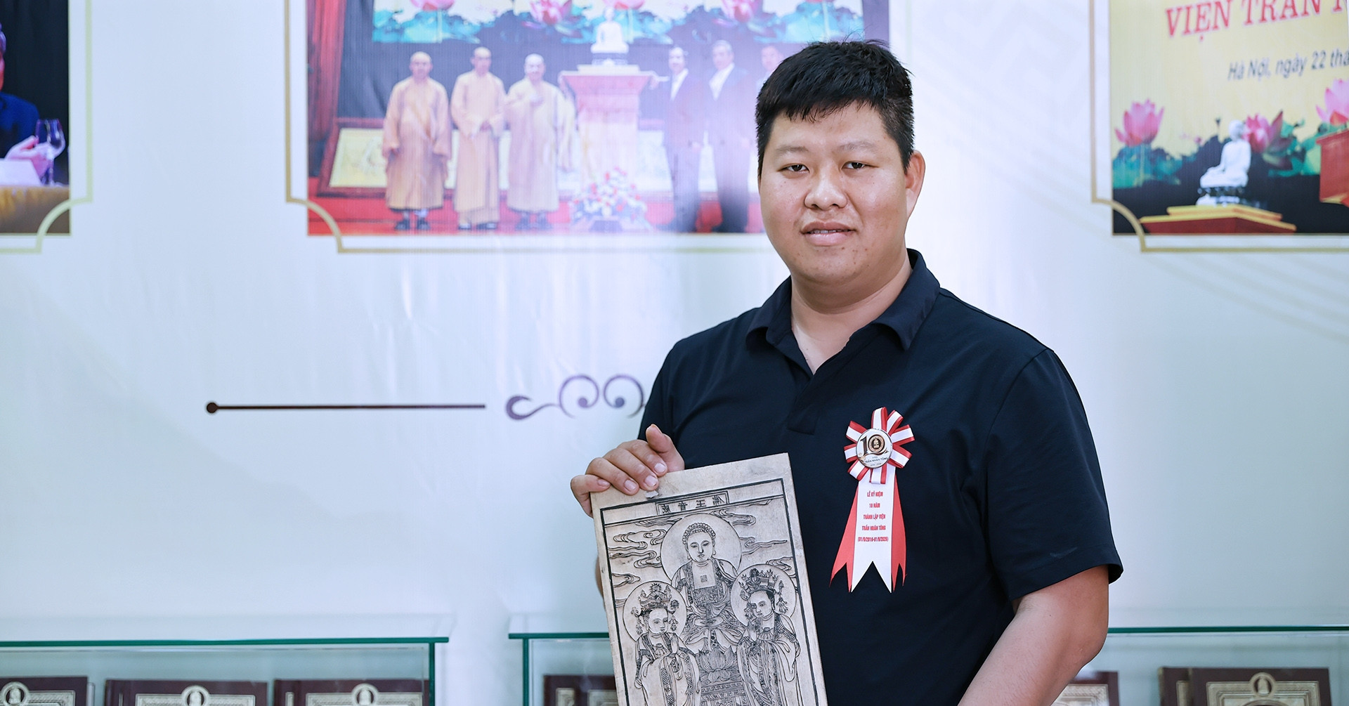 The young artisan keeping Vietnam’s Buddhist woodblock craft alive