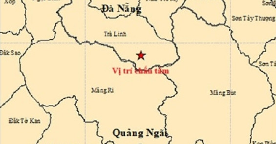 Central Vietnam records four earthquakes in just over four hours