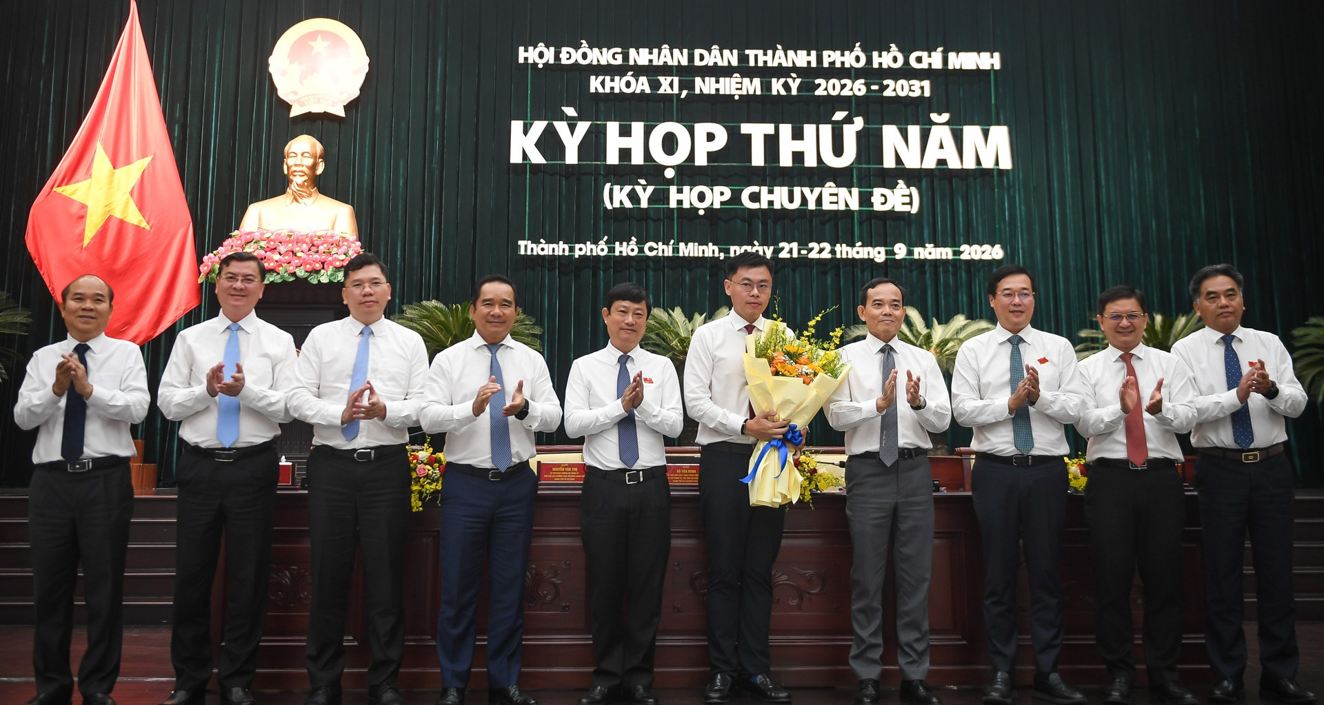 Truong Minh Huy Vu elected vice chairman of Ho Chi Minh City