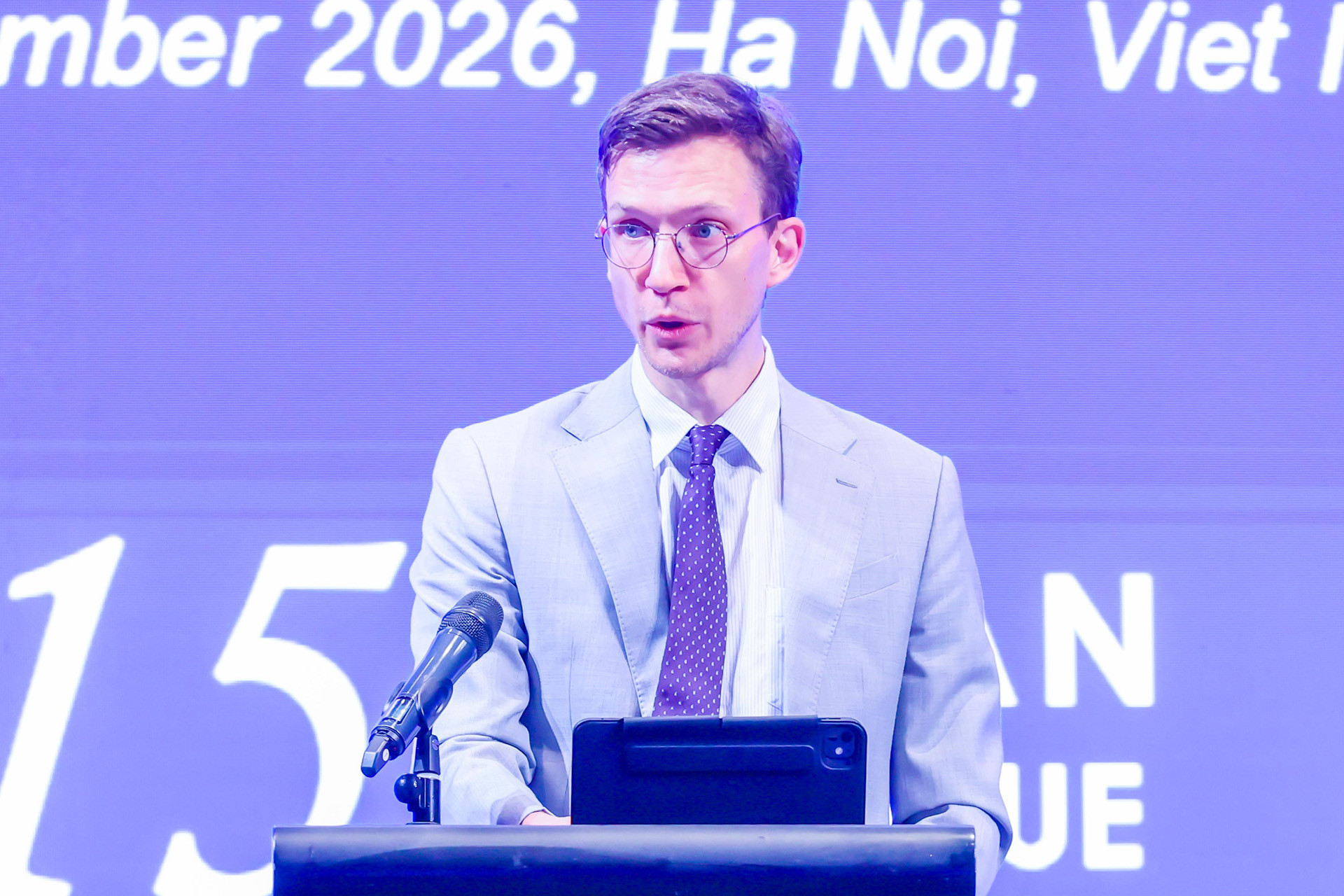 Ông Lewe Paul, Trưởng Đại diện Quỹ Konrad-Adenauer-Stiftung