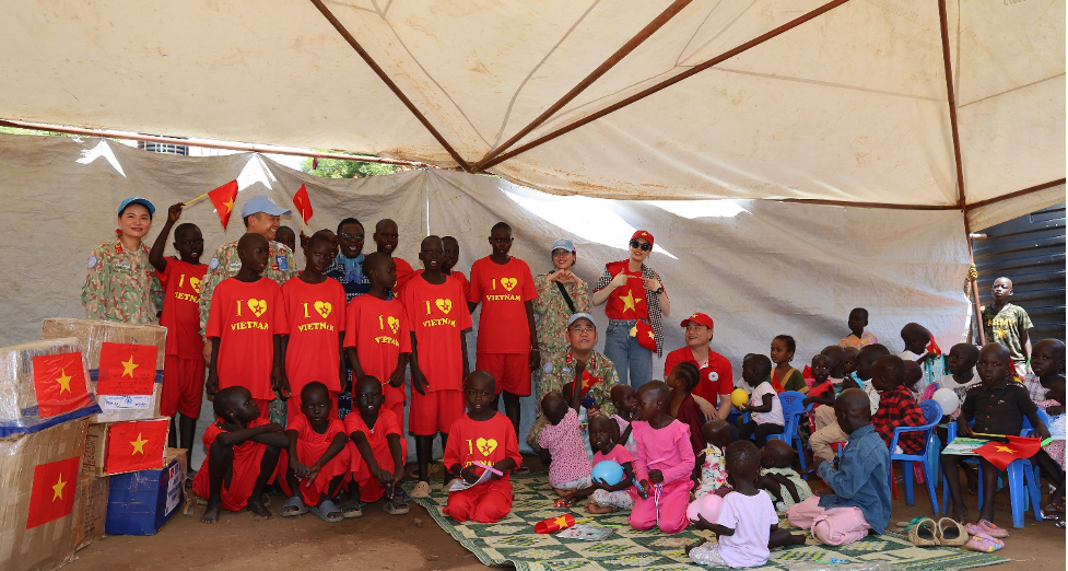 Vietnamese peacekeepers bid a heartfelt farewell to South Sudan