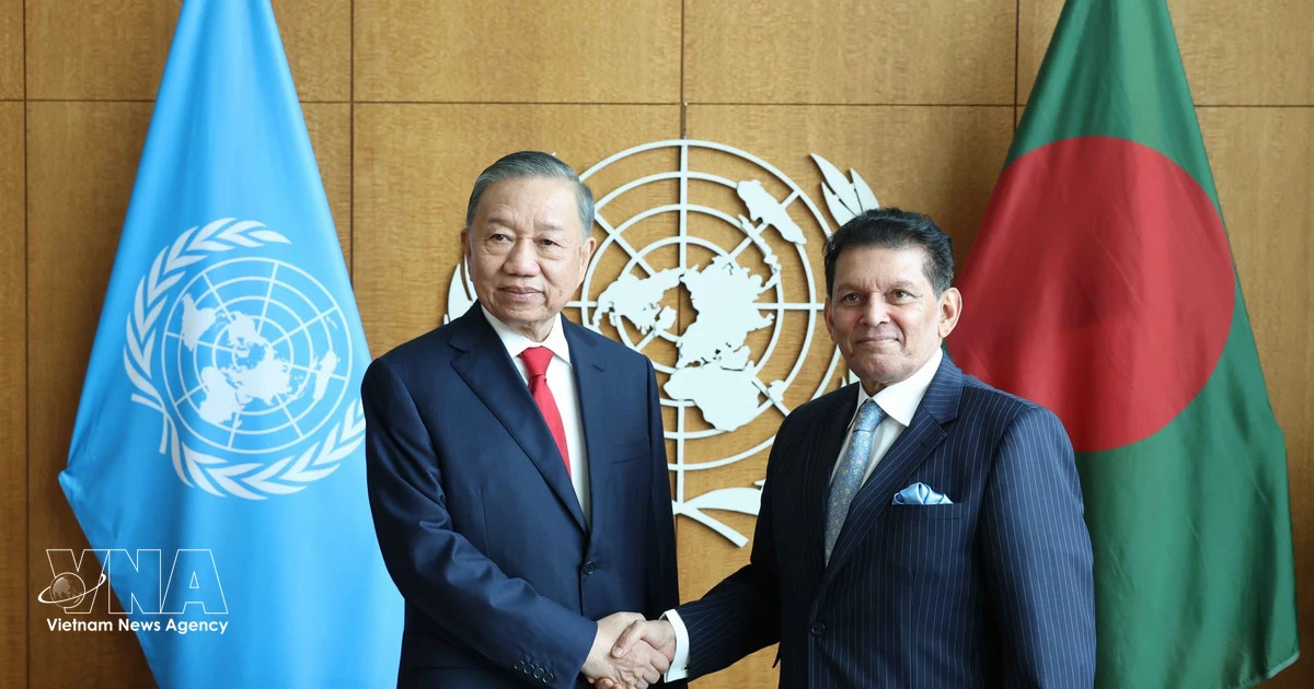 Vietnam’s top leader meets world leaders on sidelines of UNGA 81