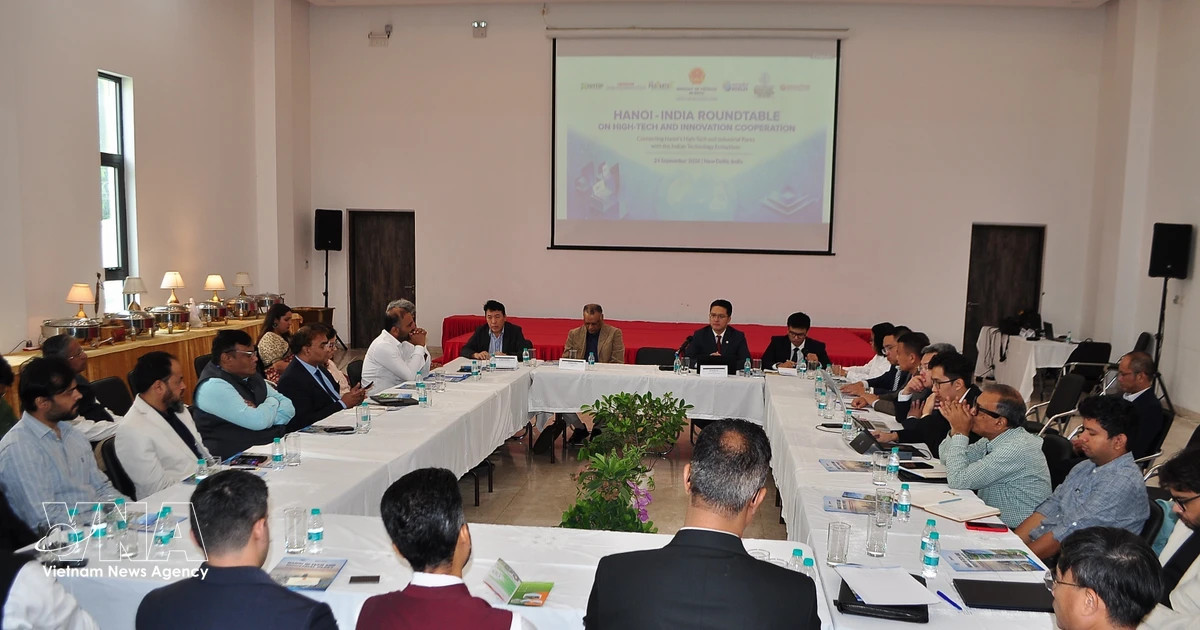 Hanoi–India hi-tech roundtable targets deals, talent, tech transfer