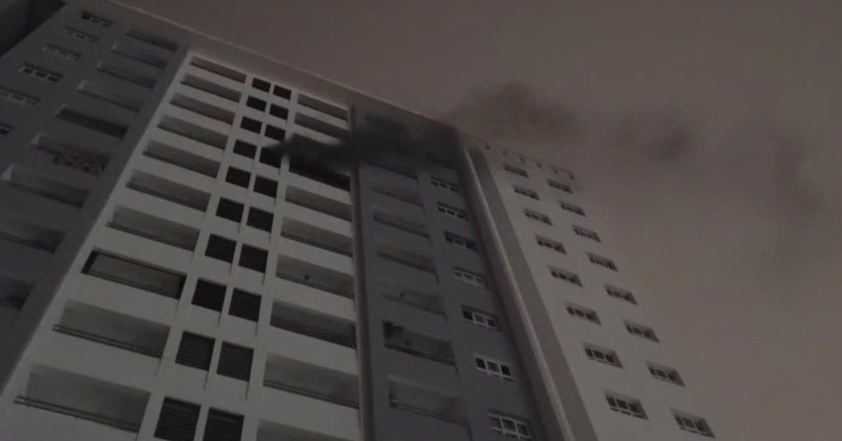 Hundreds evacuated after apartment fire in Ho Chi Minh City