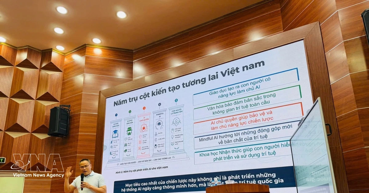 Expert proposes global Vietnamese intellectual ecosystem to boost AI development