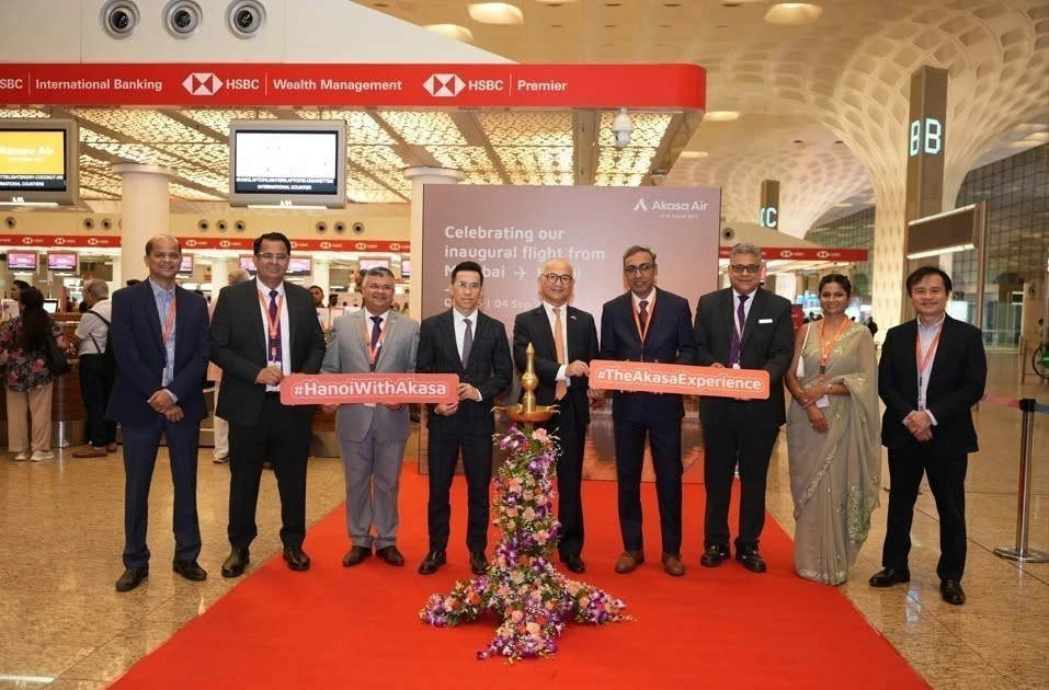 Indian airline launches direct Mumbai–Hanoi route