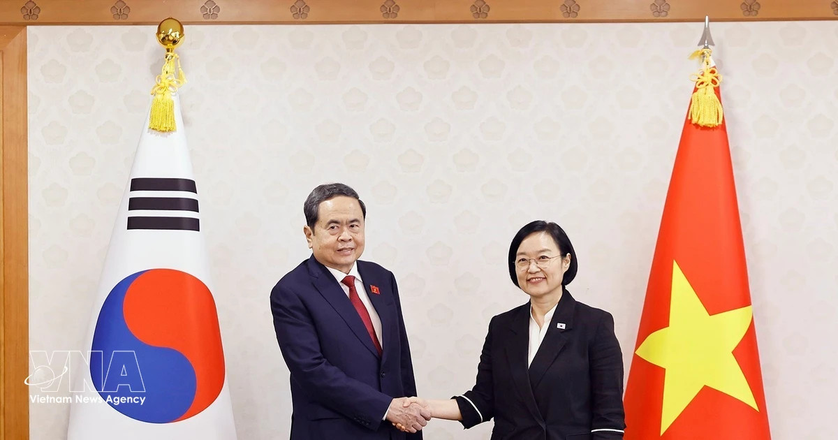 Vietnamese NA President meets with Korean Prime Minister